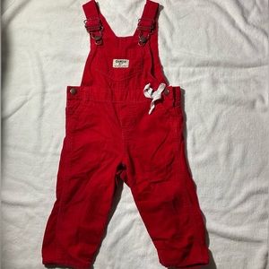 OshKosh B’gosh Red overall (12m)